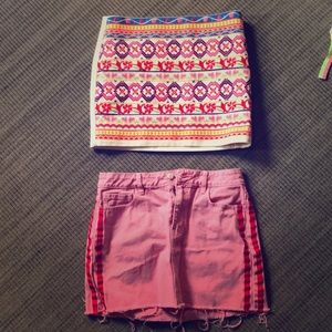 TWO skirts size 4/27